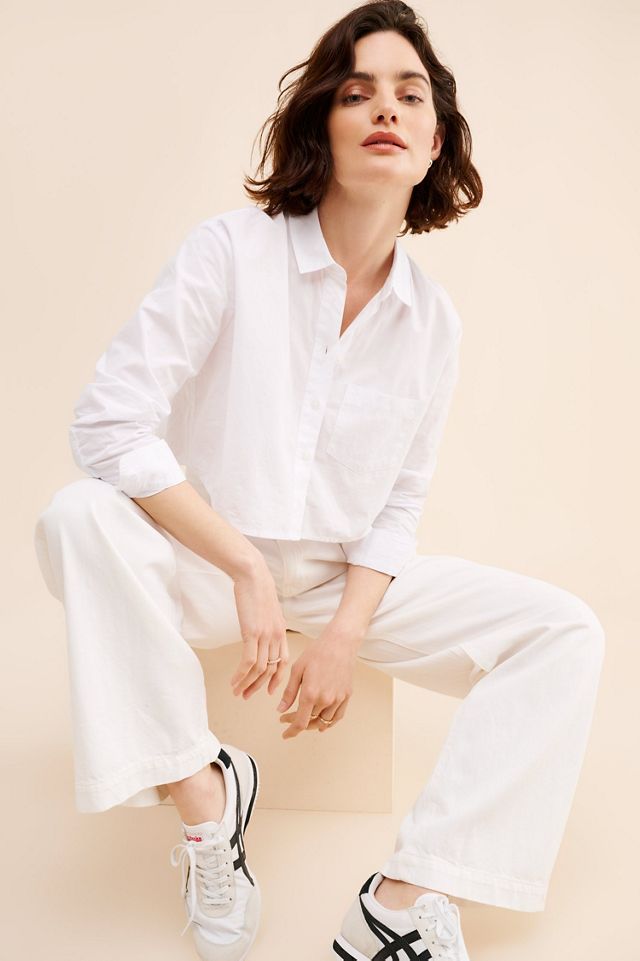 Madewell Ex Boyfriend Poplin Buttondown #1