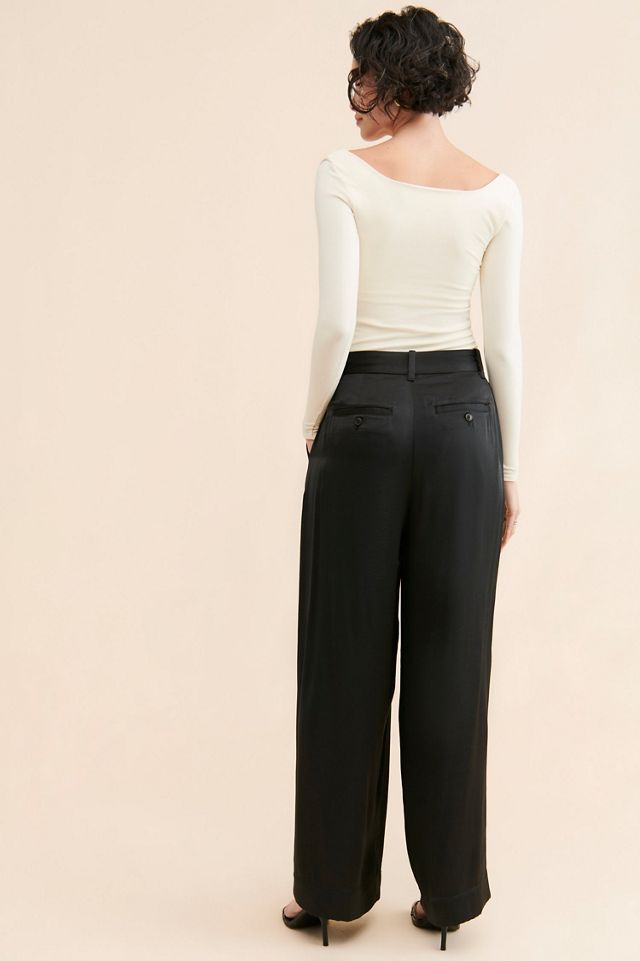 Madewell Satin Harlow Pants #2