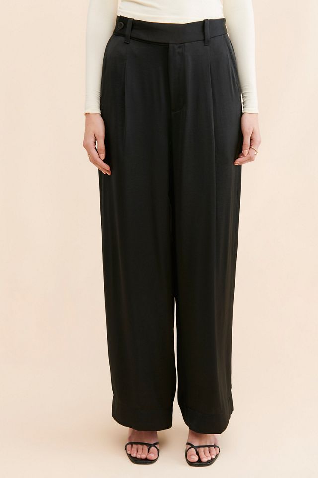 Madewell Satin Harlow Pants #1