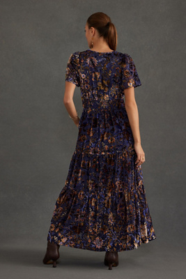 The Somerset Maxi Dress: Velvet Edition product page