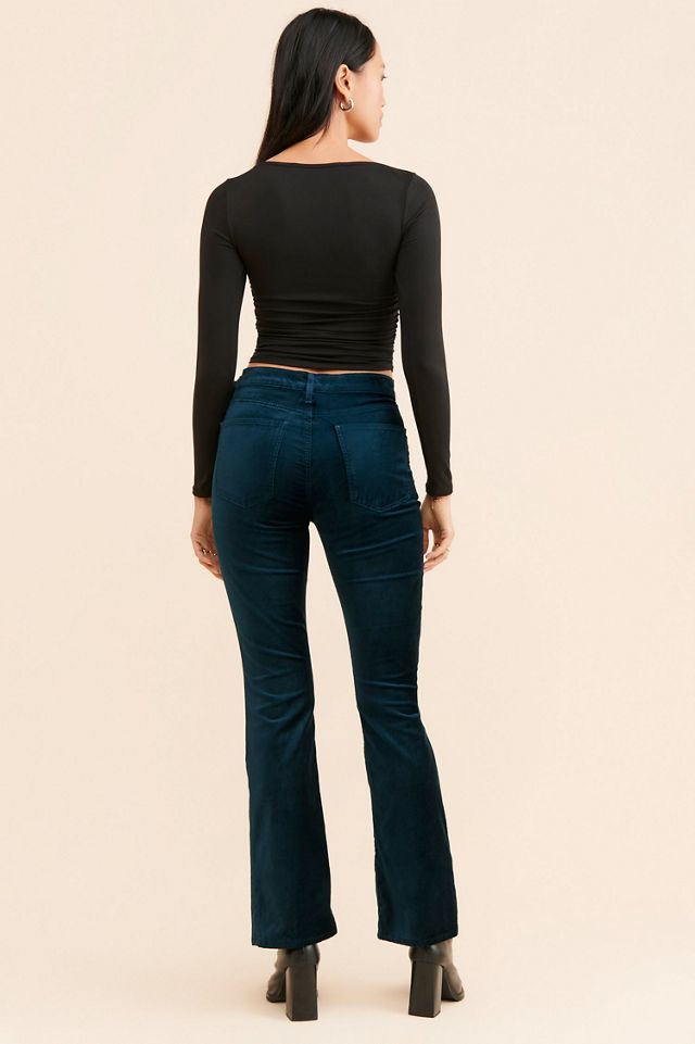 AGOLDE Nico Velvet Bootcut Jeans #1
