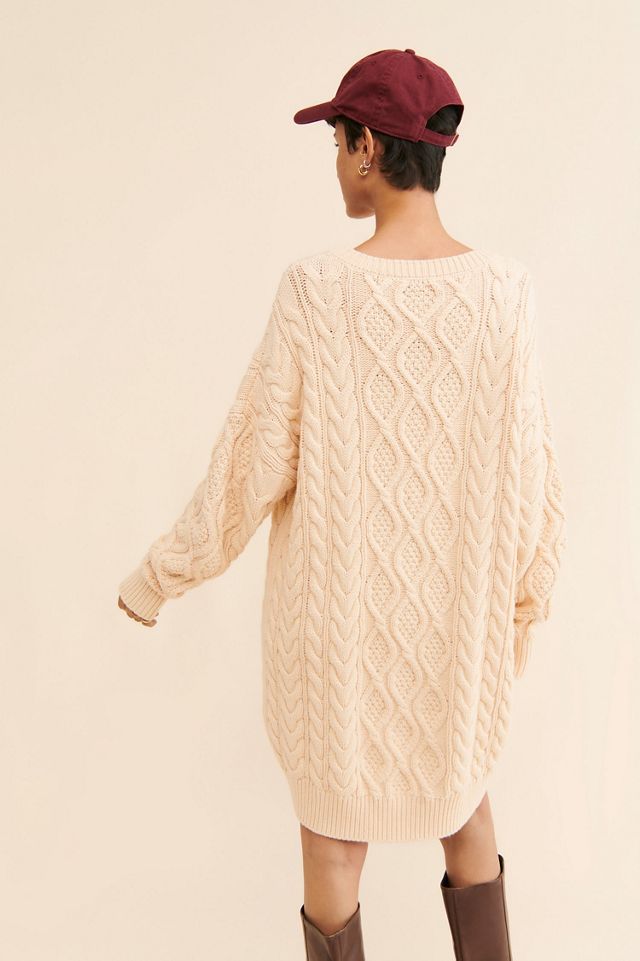 Mare Mare Long-Sleeve Sweater Dress #3