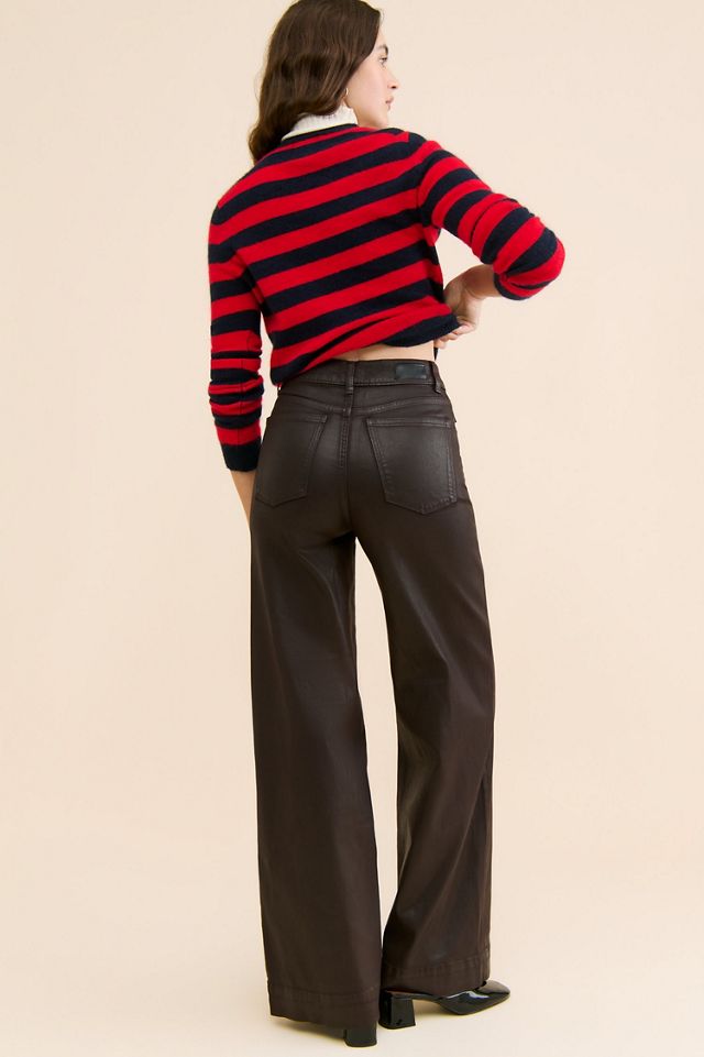 DL1961 Hepburn Wide Leg Coated Jeans #2
