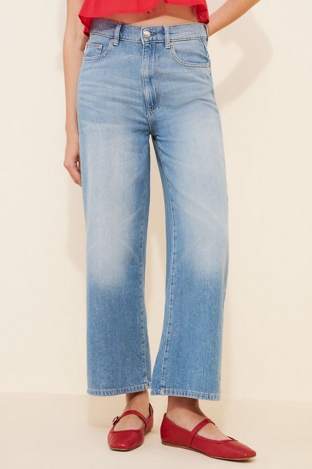 DL1961 Hepburn Wide-Leg High-Rise Ankle Jeans #3