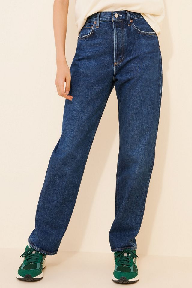 AGOLDE Fran Low Slung Straight Cuffed Jeans #3