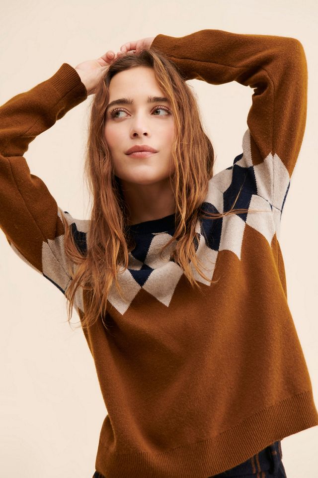 Kule Bryce Argyle Cashmere Sweater #2