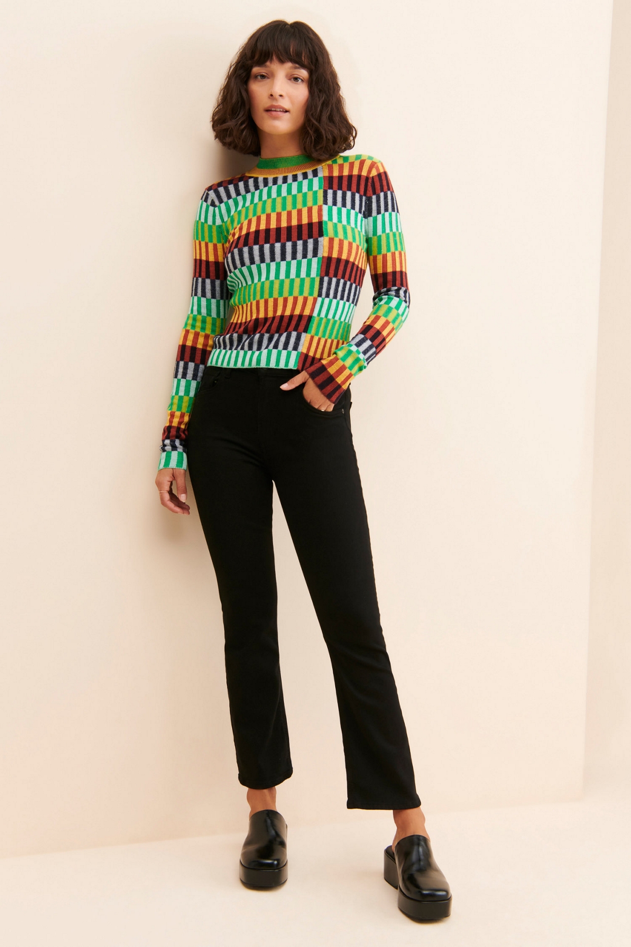 Citizens of Humanity Isola Cropped Mid-Rise Jeans