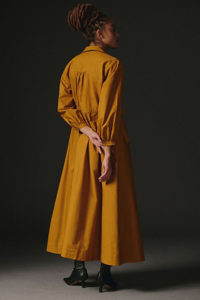 Maeve Cinched Shirt Dress #1