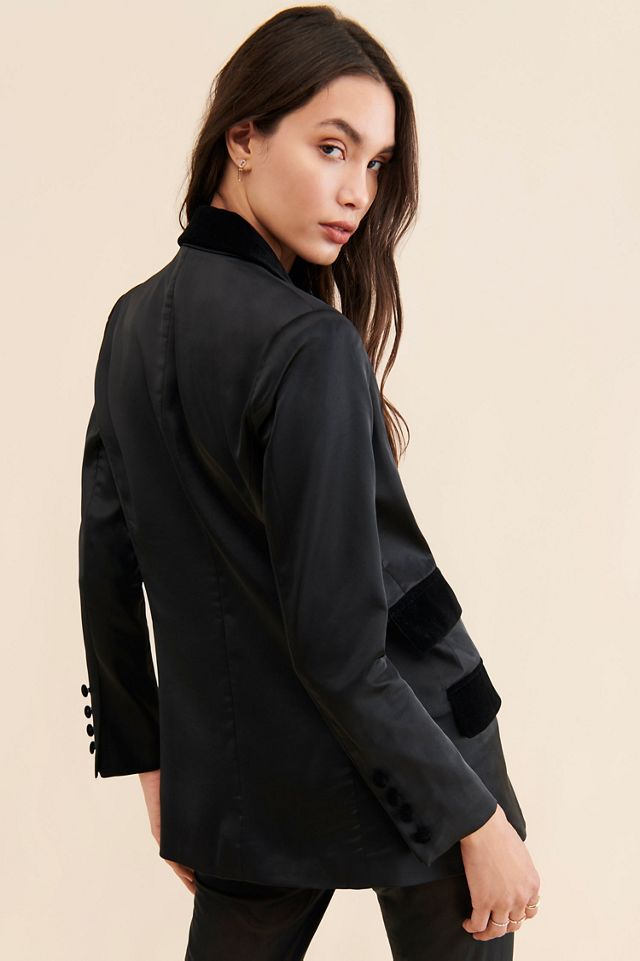 FRENCHMAUVE Flava Tuxedo Jacket #4
