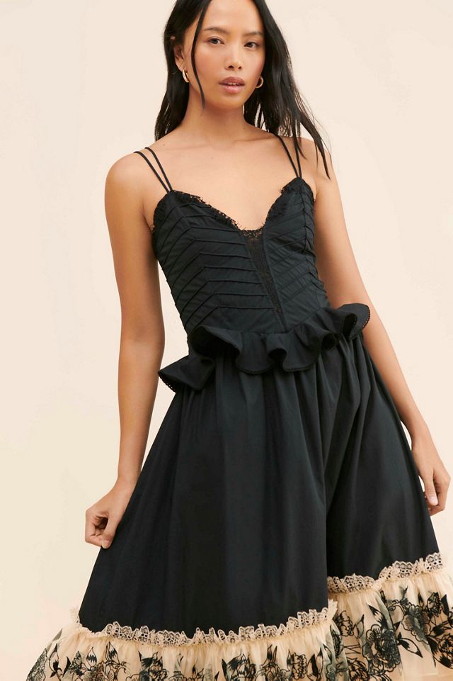Bhanuni by Jyoti Colorblock Poplin Tiered Dress #4