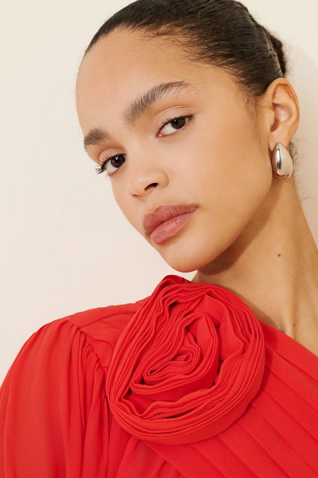 FARM Rio Rose One-Shoulder Blouse #1