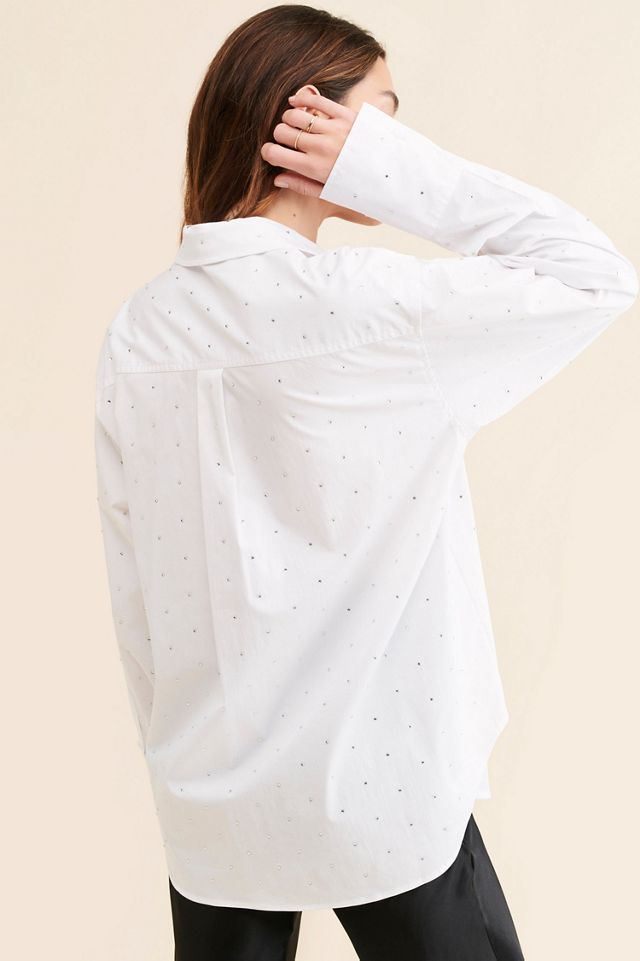Good American Embellished Good Shirt #2