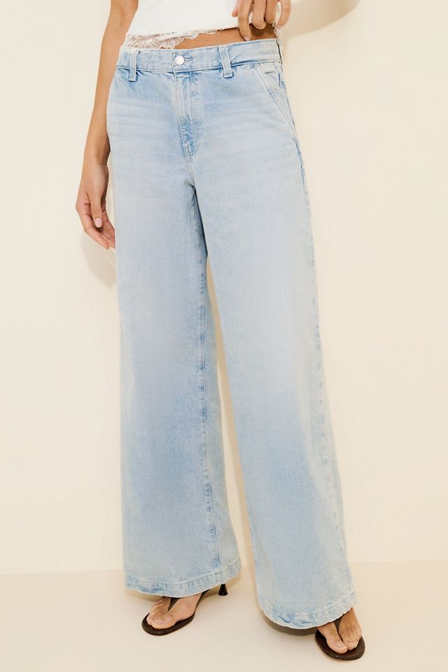AG Jeans Stella High Waisted Wide Leg Jeans #2