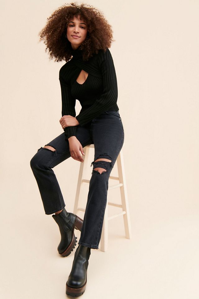AGOLDE Lana Straight Leg Jeans #1