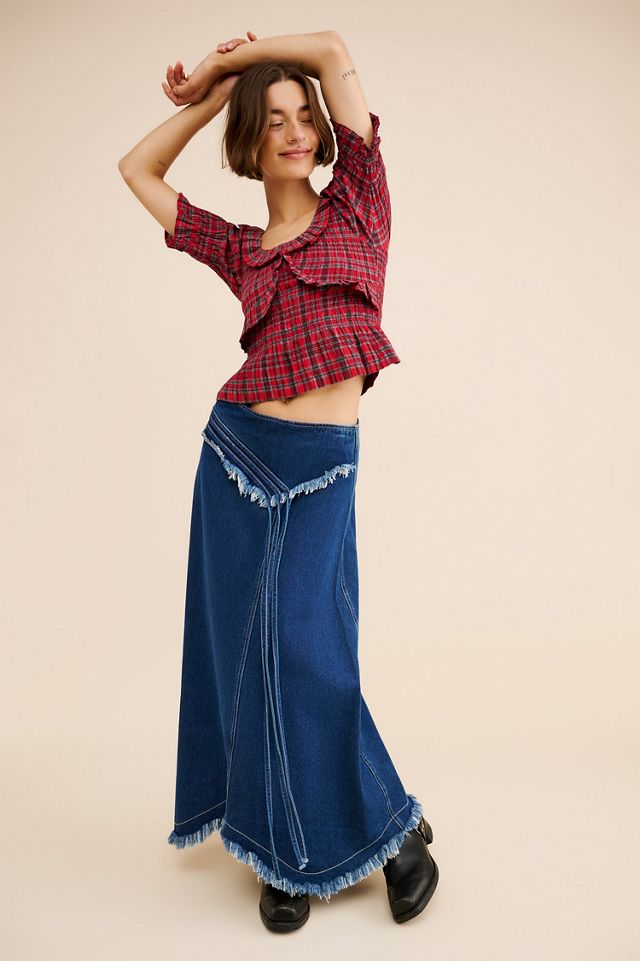 Damson Madder Meghan Puff Sleeve Blouse #4