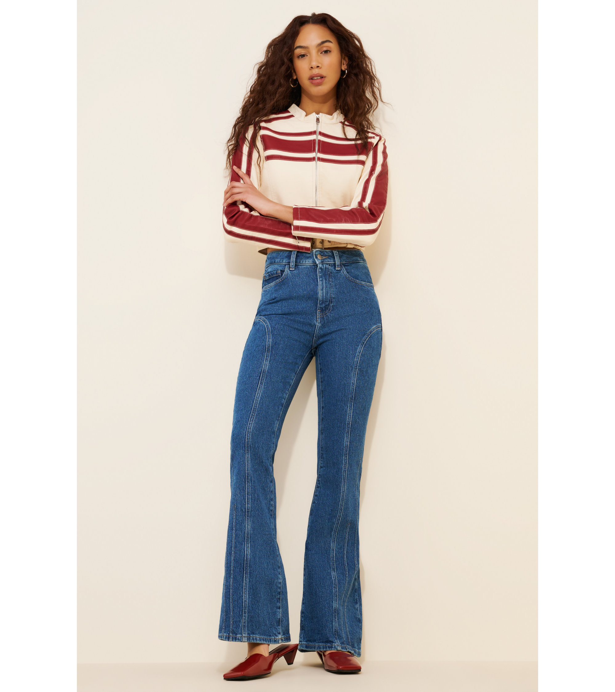 Mia Flare Leg Jeans — Image 4