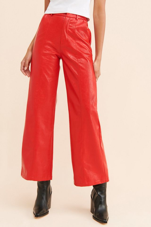 Line + Dot Lyla Vegan Leather Pants #2