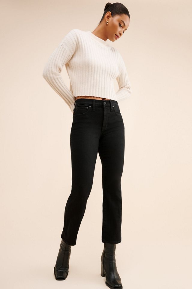 Madewell Mid-Rise Kickout Crop Jeans #1