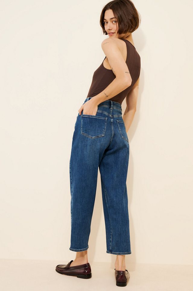 Universal Standard Lou High-Rise Barrel-Leg Jeans #1