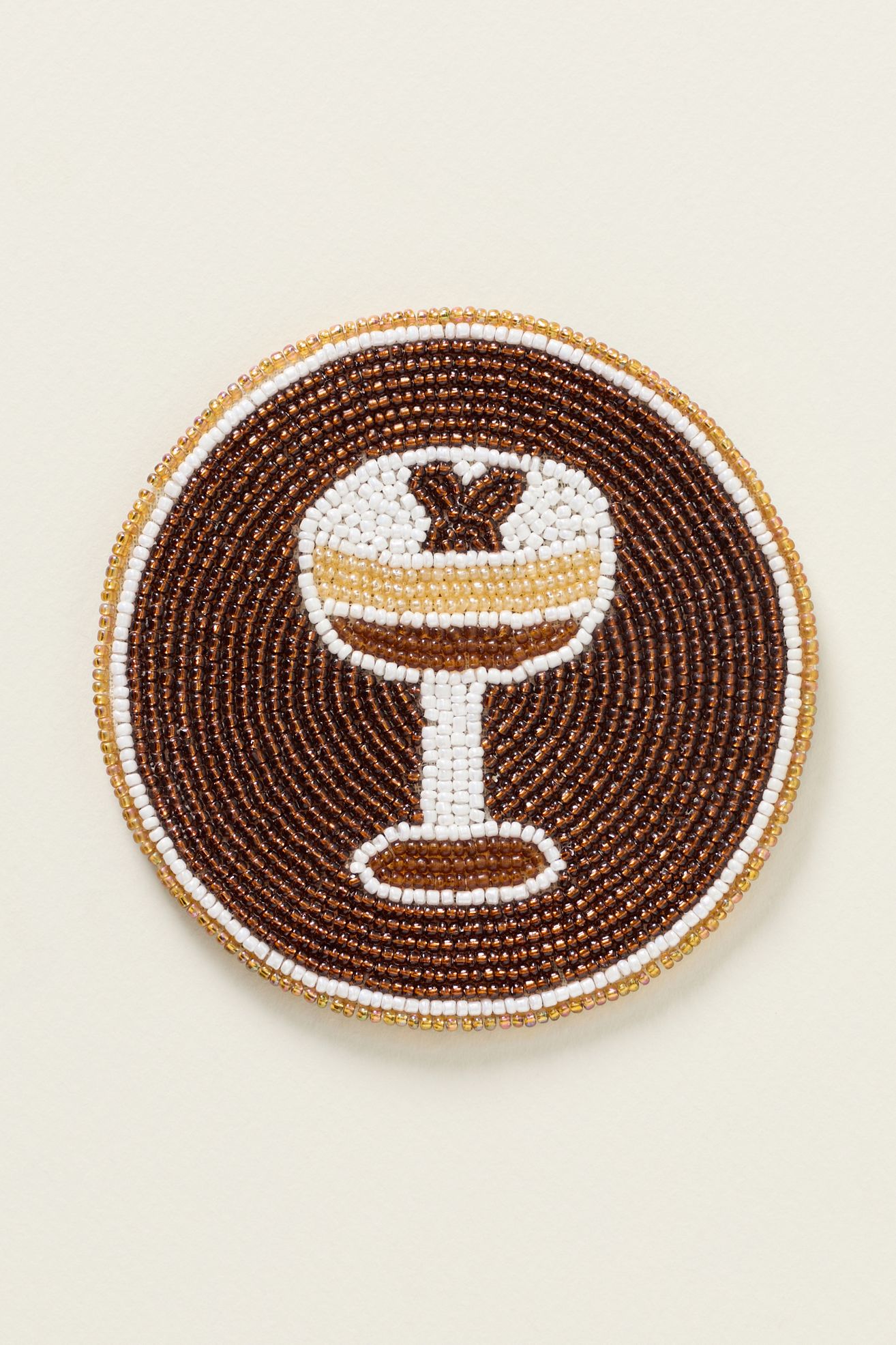 Fiona Coasters: Cocktail Edition - Brown, Standard, One Size