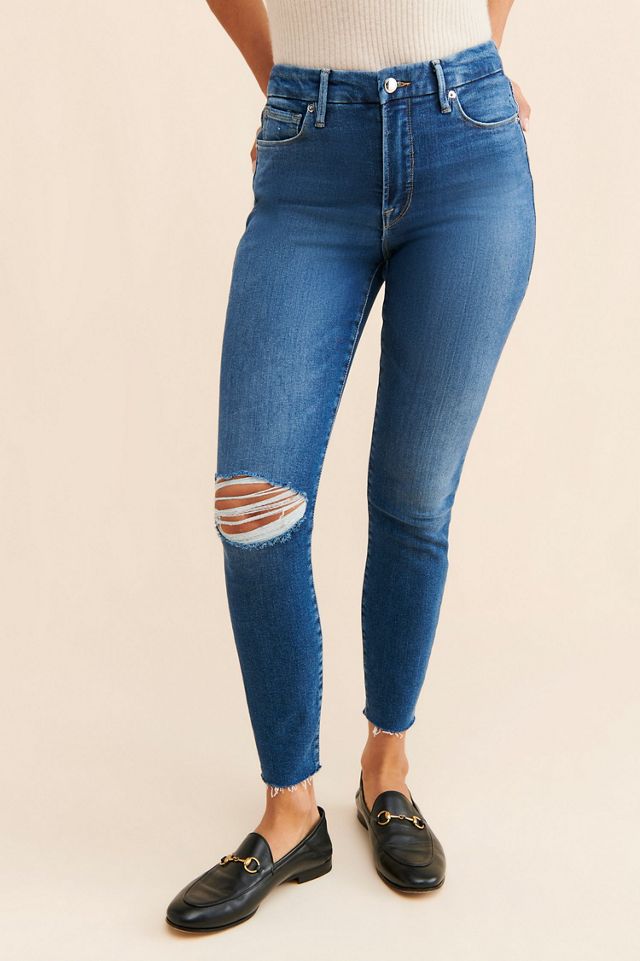 Good American Good Legs Crop Skinny Jeans #2