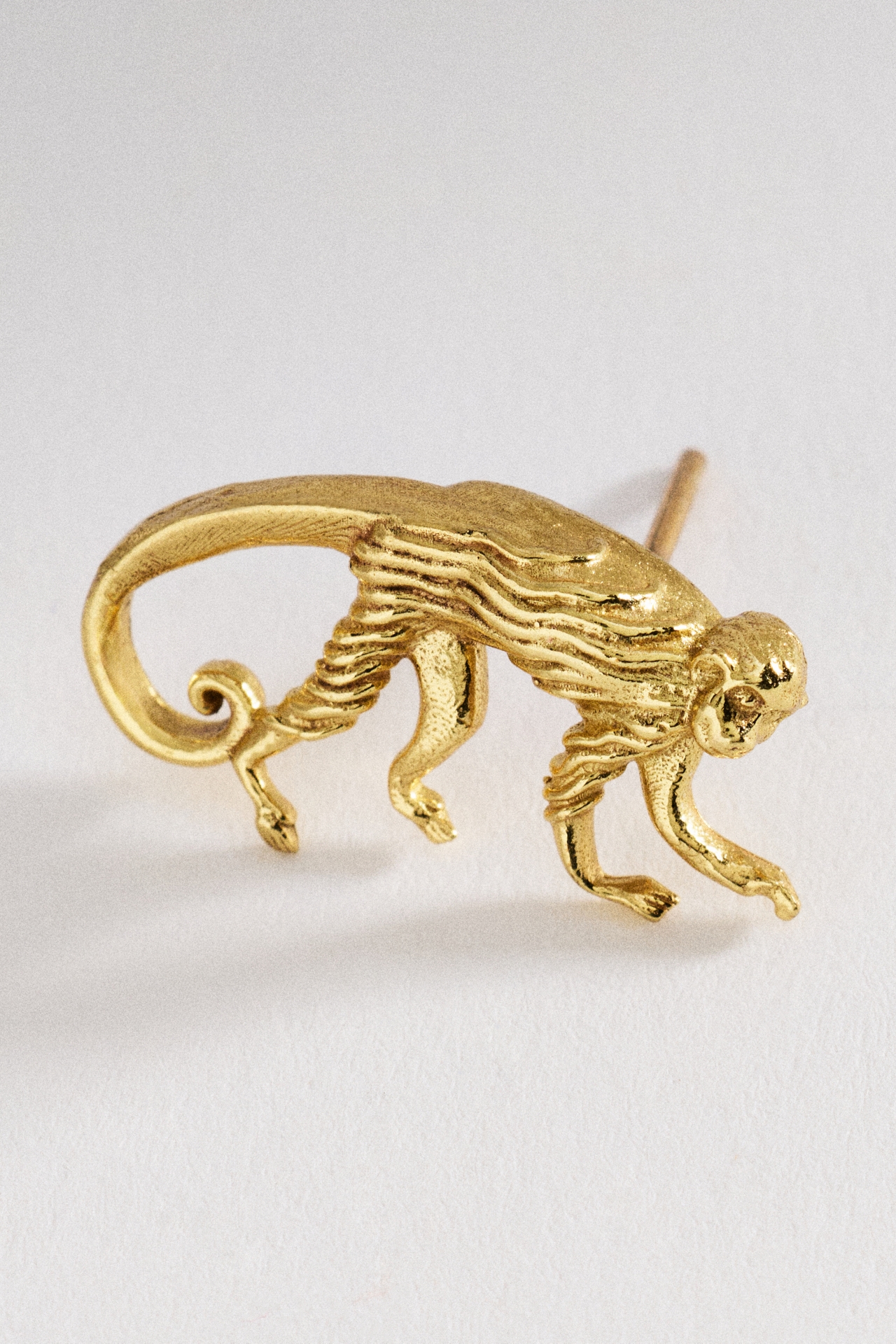 ALÉMAIS Le Jardin Monkey Stud Earrings