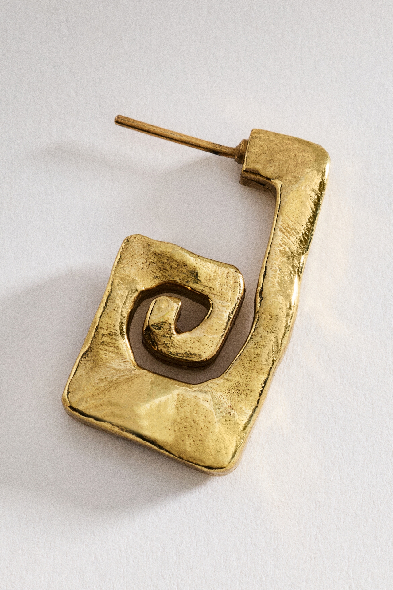 ALÉMAIS Le Jardin Long Spiral Earrings