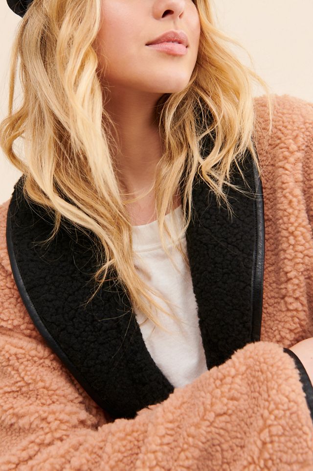 Moon River Sherpa Shawl Collar Jacket #2