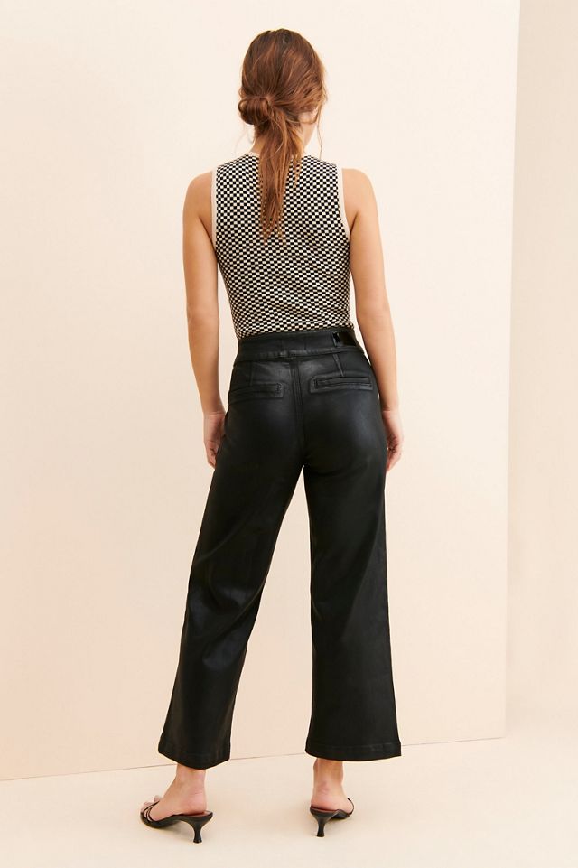 PAIGE Noelle Coated Jeans #1