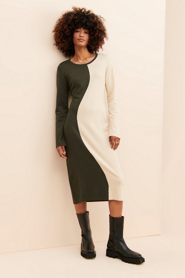 Little Lies Wave Knitted Dress #4