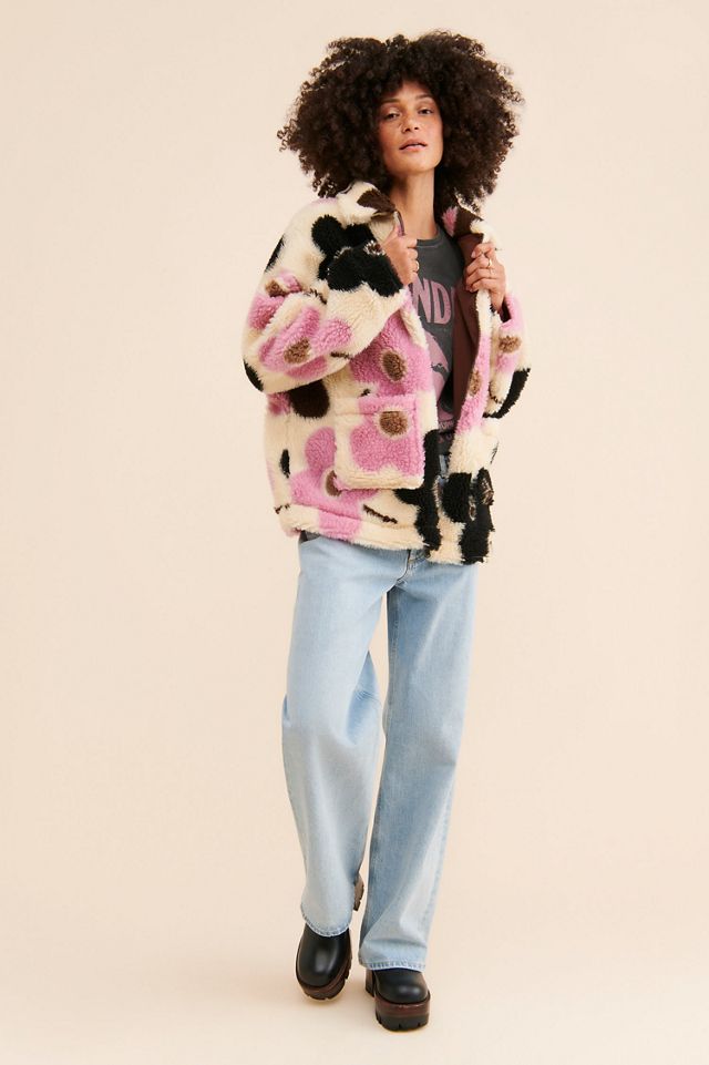 Damson Madder Flower Fleece Jacket #3