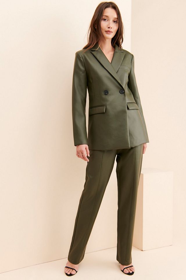 4th & Reckless Teresa Vegan Leather Blazer #3