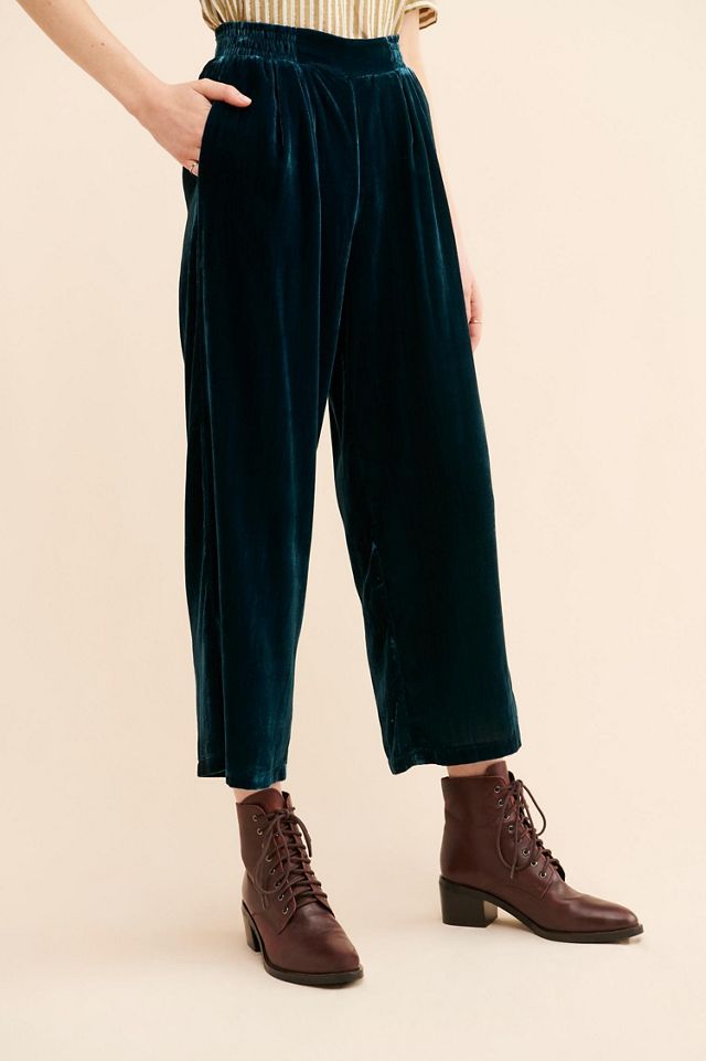 Adelyn Rae Velvet Trouser Pants #3
