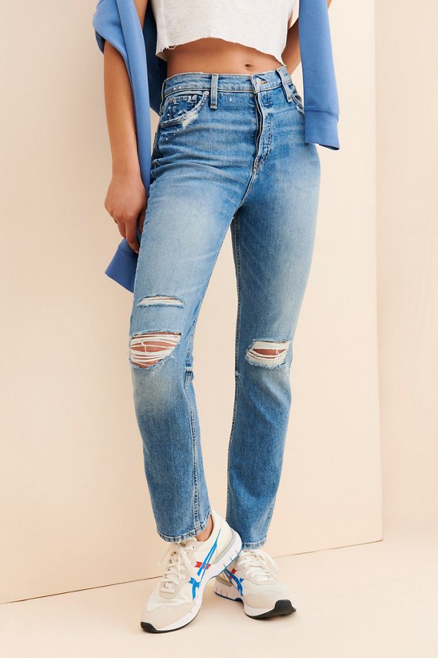 Hudson Holly High Rise Straight Jeans #4