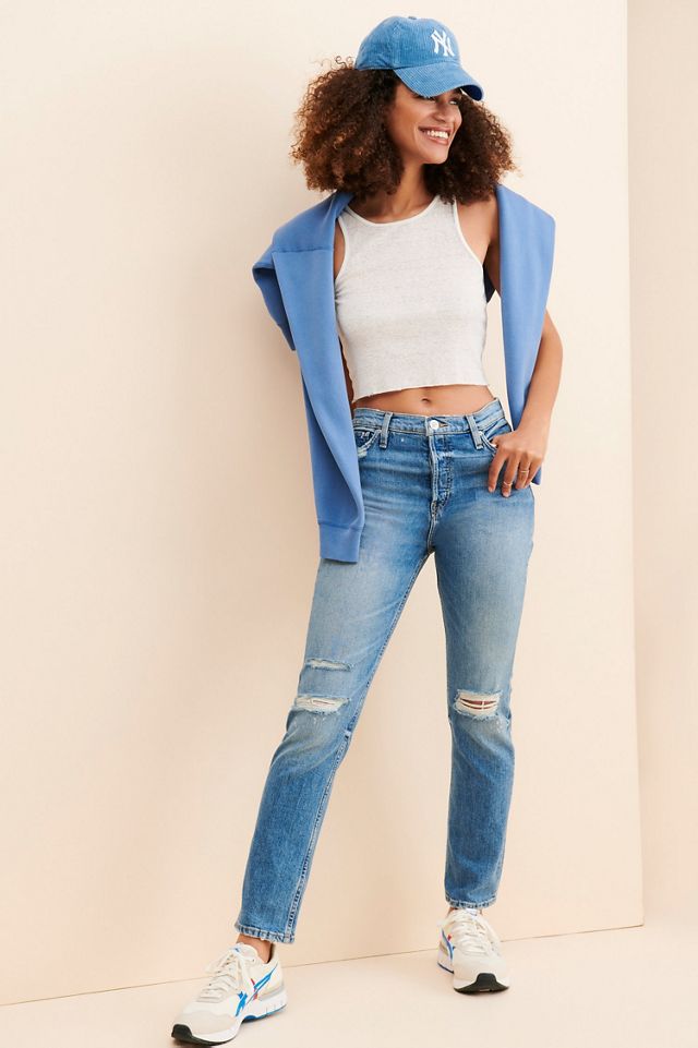 Hudson Holly High Rise Straight Jeans #3