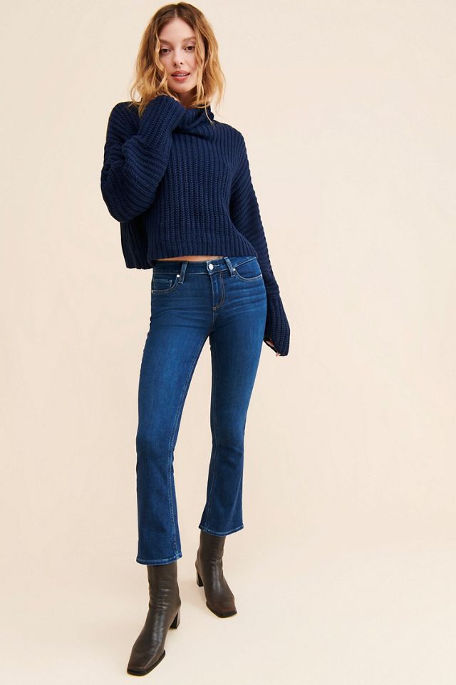 PAIGE Shelby Crop Flare Jeans #4