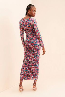 Charlie Holiday Valentina Ruched Dress