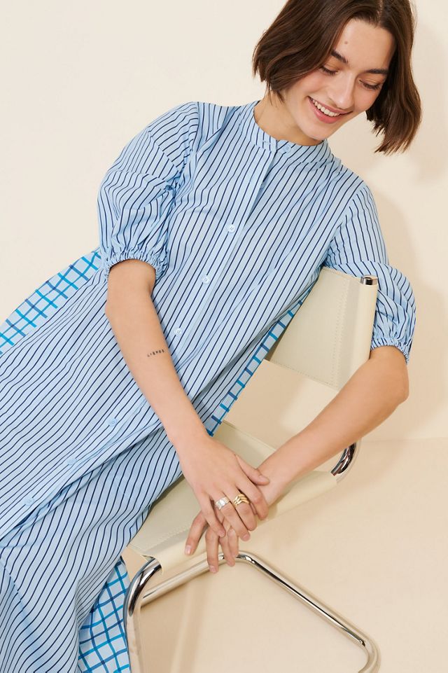 Plenty by Tracy Reese Mix Print Shirt Dress #2