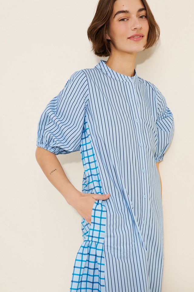 Plenty by Tracy Reese Mix Print Shirt Dress