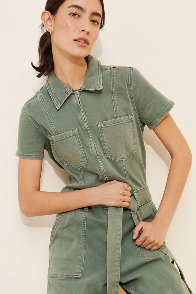 Good American Fit For Success Denim Jumpsuit #4