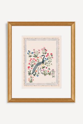 Crane #1 Miniature Print Wall Art