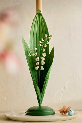 Petit Plateau En Mélamine Muguet - Environ 13 X 21 Cm - Plateau De Service Décoratif - Alimentaire Et Sécuritaire - 2