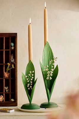 Lily of the Valley Taper Holder