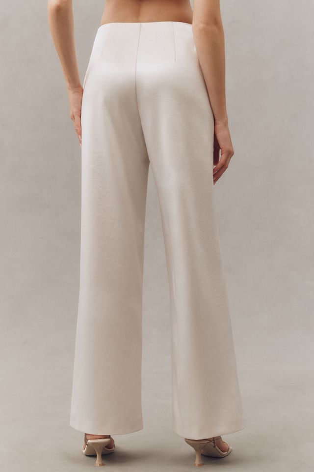 Endless Rose Satin Wide-Leg Pants #2