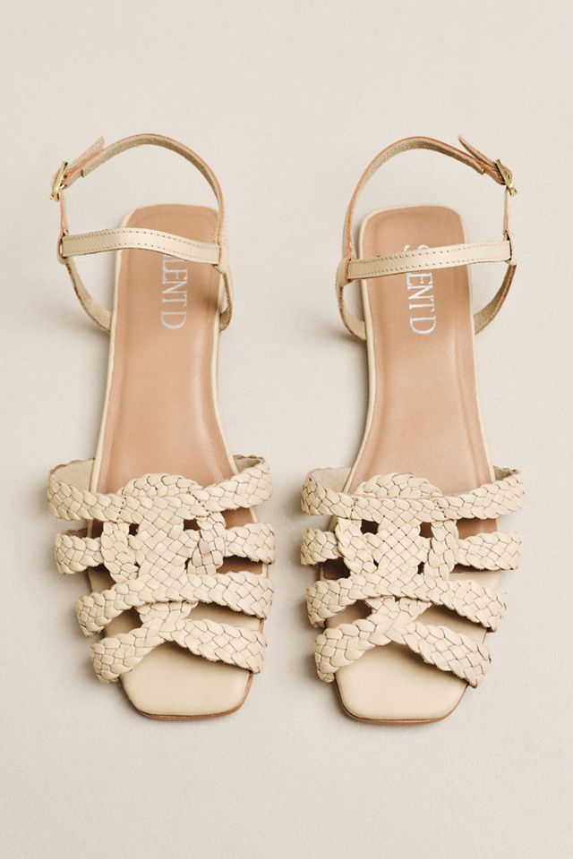 Silent D Dessma Woven Ankle-Strap Sandals #1