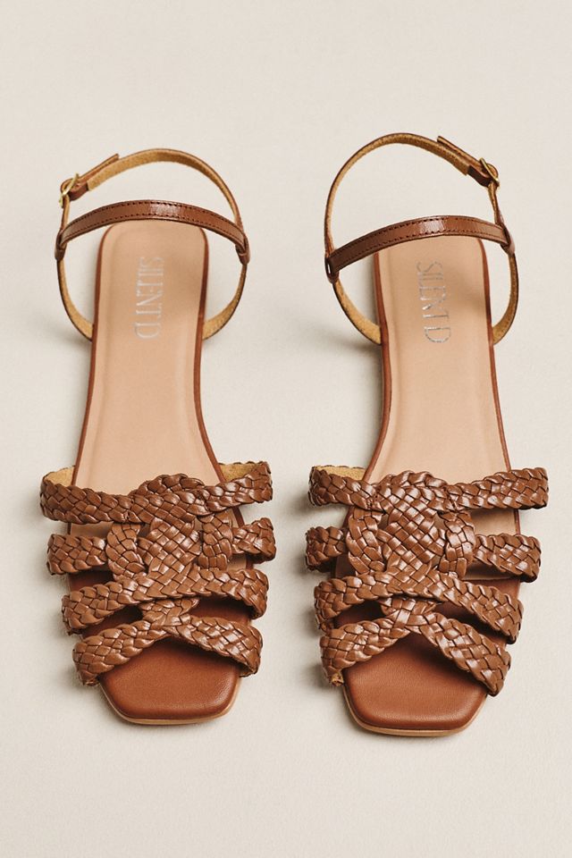 Silent D Dessma Woven Ankle-Strap Sandals #1