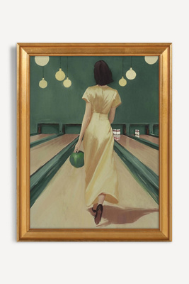 Bowling Night Wall Art | AnthroHome