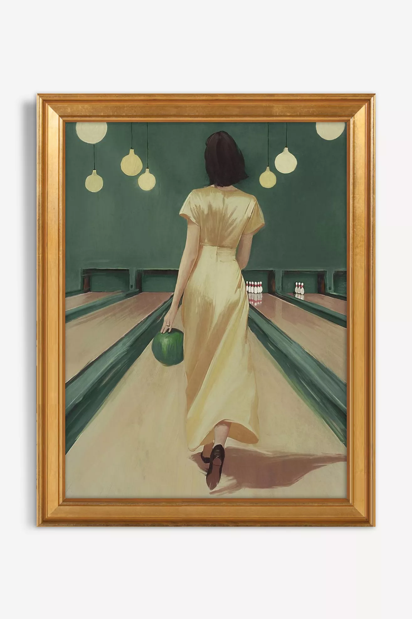 Bowling Night Wall Art