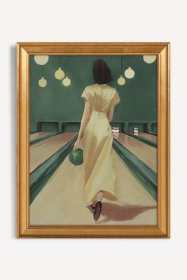 Bowling Night Wall Art