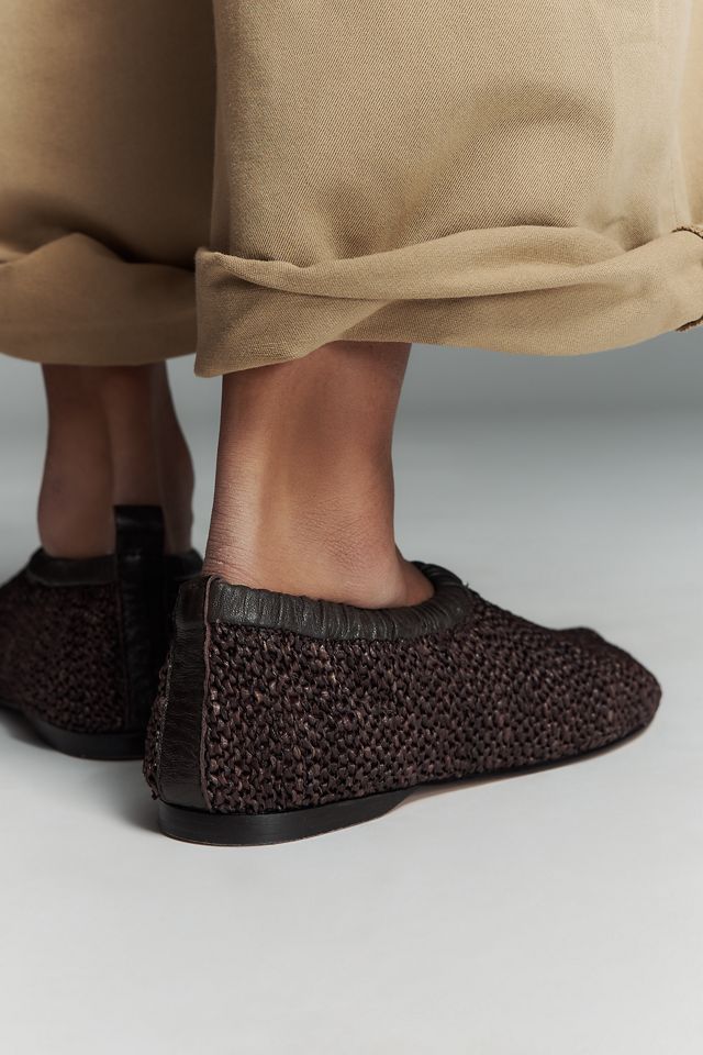 Silent D Ronit Raffia Flats #3